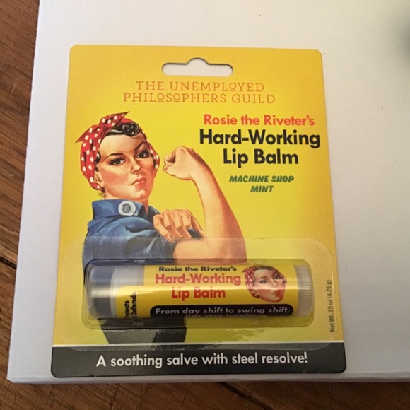 Rosie the Riveter Doll and Lip Balm NWT - Picture 4 of 6
